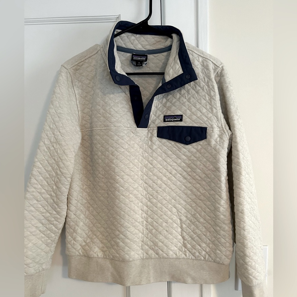Patagonia Organic Cotton Quilted Pullover